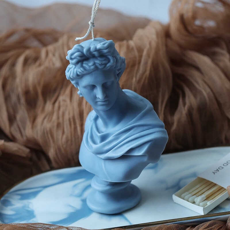 Apollo/greek Mythology Aroma Candle Mold/ Plaster Mold /diy Etsy