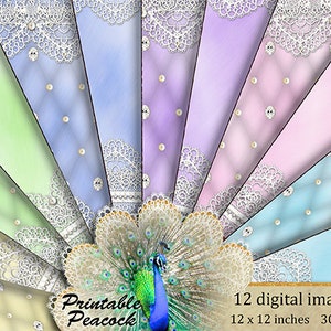 Perlen und Spitze digitales Papier, elegantes Papier, Royal Princess Hintergrund, Satin und Spitze Scrapbook Papier, königliche Hochzeit