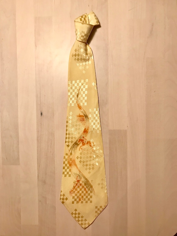 Rare Vintage 1940s or early 1950s Necktie - Stunni