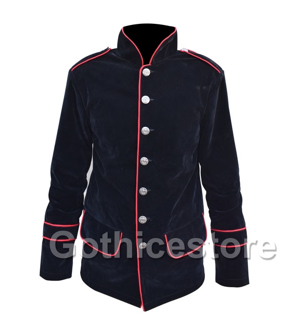 mens steampunk military jacket