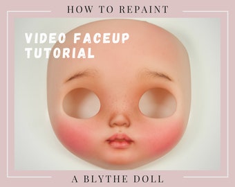 Blythe Tutorial, Doll Repainting Tutorial, How to Make a Blythe Doll, Blythe Customizing