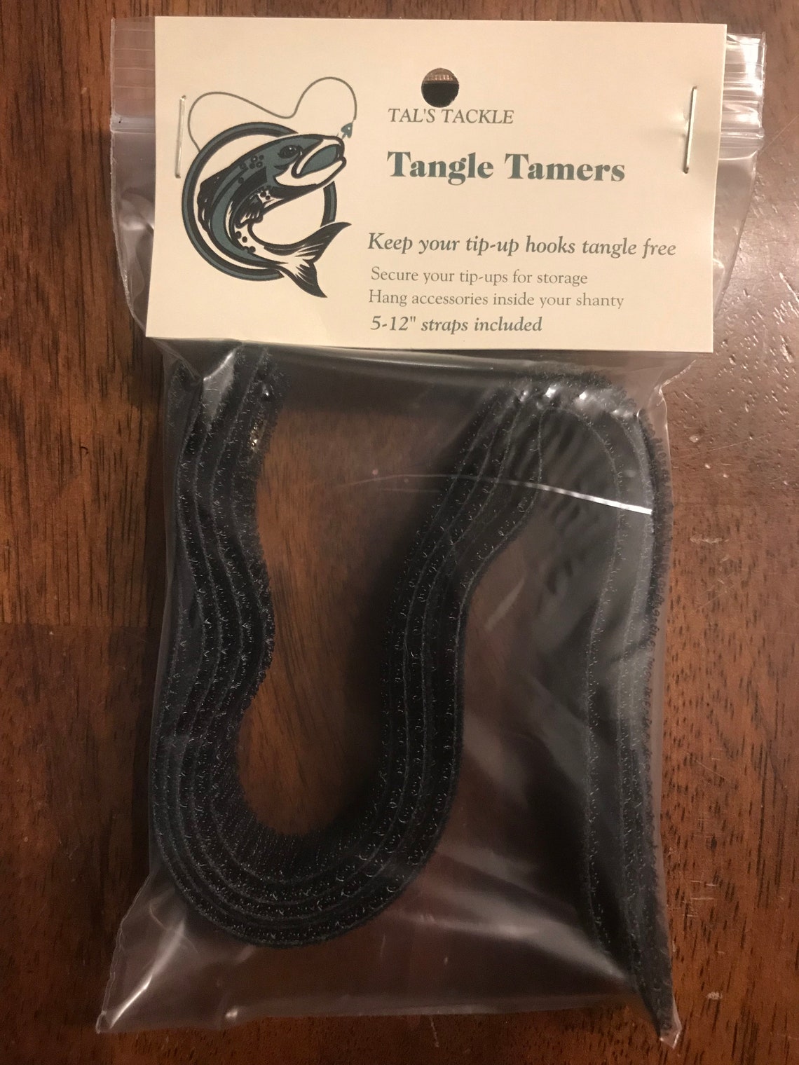 Tangle Tamers Tipup Reel Wraps Hook Keeper Etsy