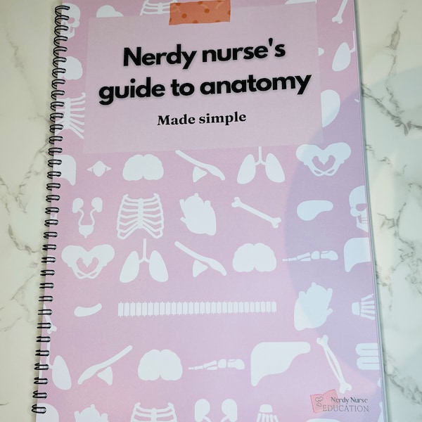 PREORDER: Anatomy study guide for student nurses, nursing students, student paramedics, and other healthcare students