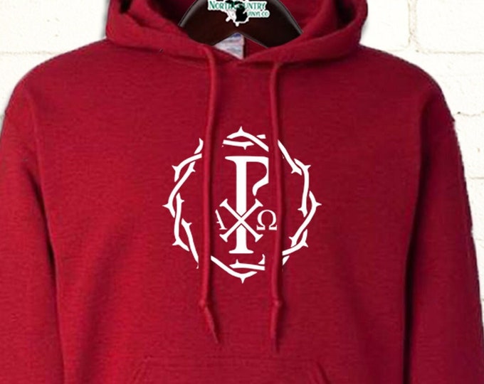 Chi Rho | hooded sweatshirt
