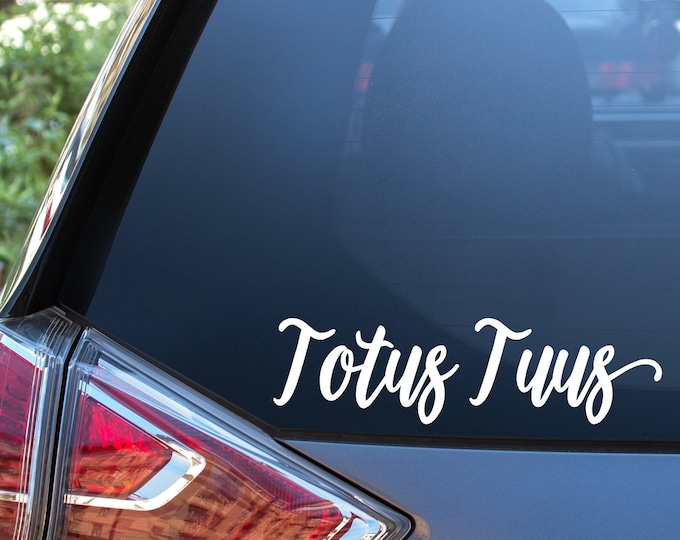Totus Tuus (Totally Yours)