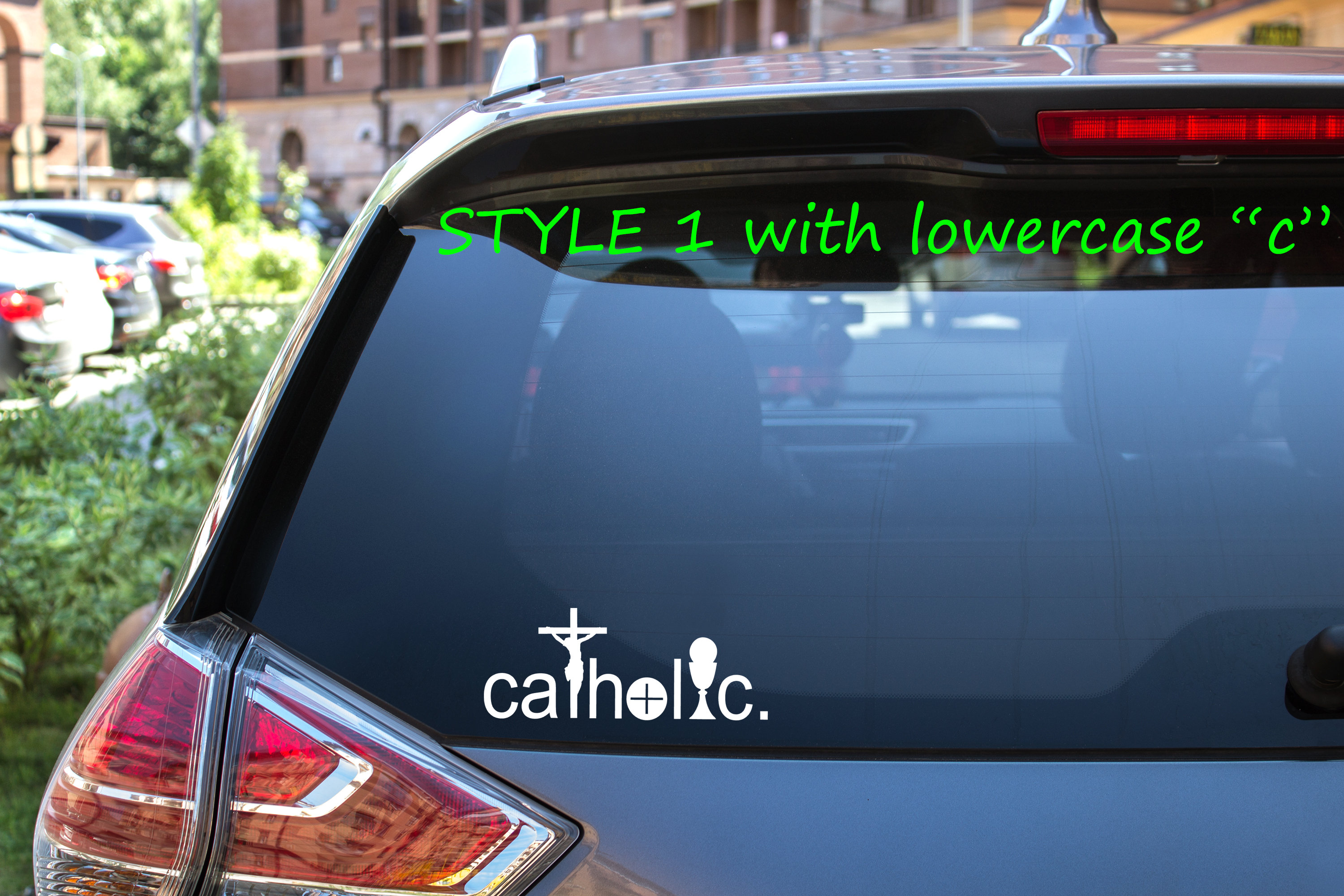 Catholic Sticker for Sale by Lightfield