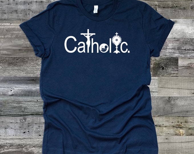 Catholic - Crucifix, ProLife, Monstrance unisex t-shirt