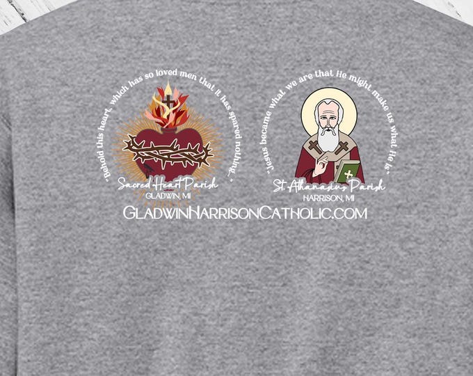 SHP/STA Crewneck Sweatshirt - DUO Back Logo Only - Church Merch