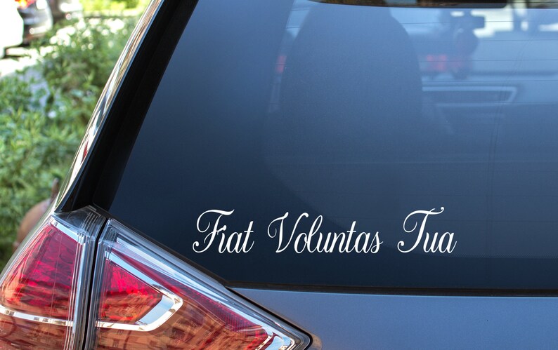 Fiat voluntas tua перевод