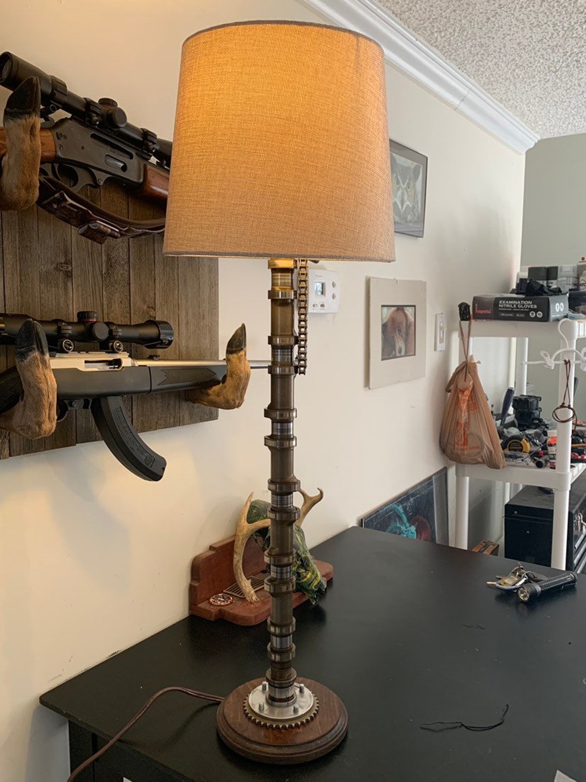 Camshaft Lamp Etsy