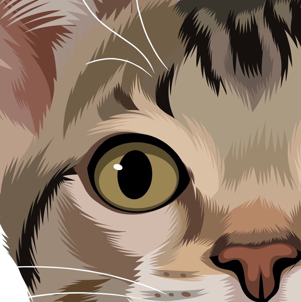 Turn Pet Into Cartoon Have Your Dog Cat Turned Into a | Etsy