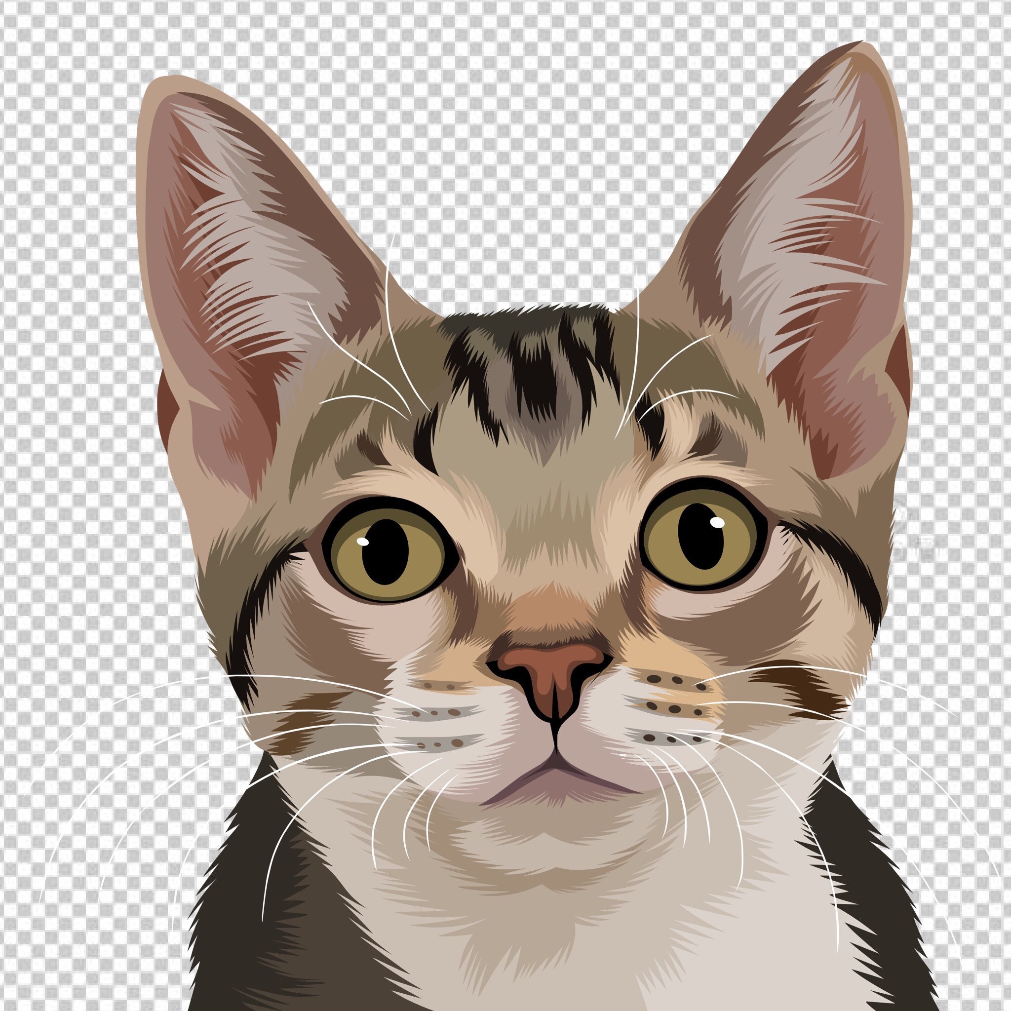 Turn Pet Into Cartoon Have Your Dog Cat Turned Into a | Etsy