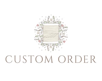 Custom Add On - DO NOT purchase this listing without first speaking with us - Thank you!