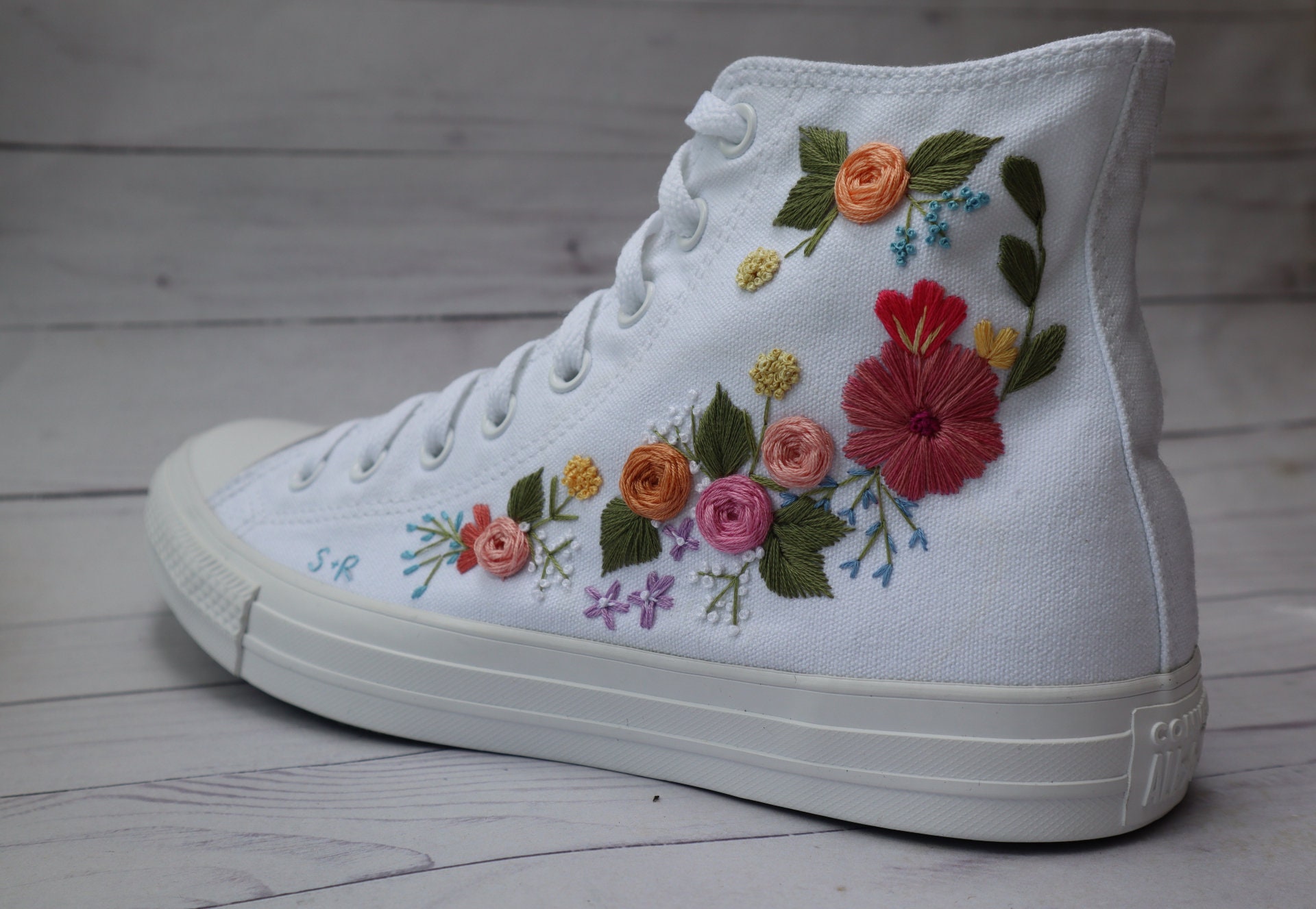 All star ricamate sales