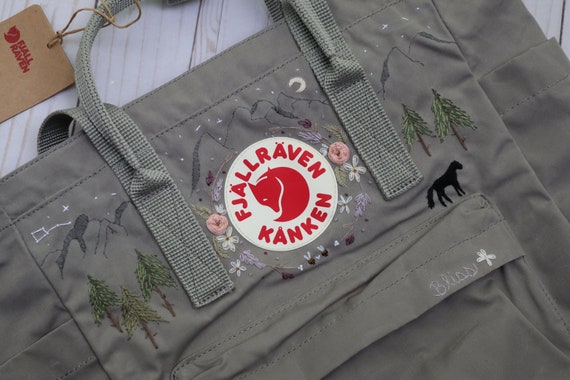Embroidered Fjallraven Kanken Mini Backpack – AfterAugustCo