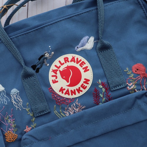 Fjallraven Kanken Backpack Custom Embroidered Heartstopper Etsy