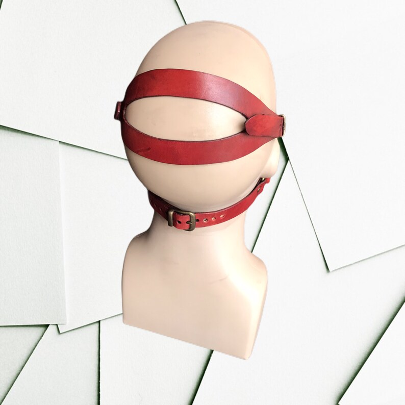 Leather Face Mask Protective Mask Custom Leather Mask Etsy