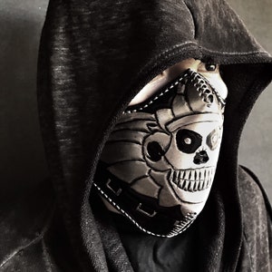 El Chicano Mask, Leather Mask For Motorcyclist