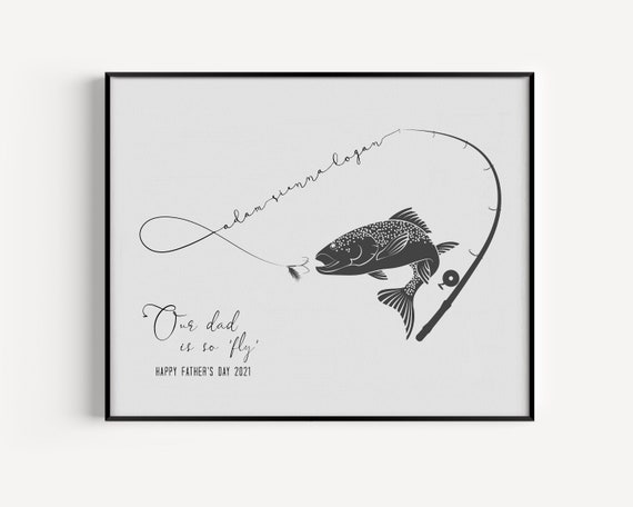 Gift for Fisherman, Father's Day Gift, Personalized Gift Grandpa, Birthday Gift  Fisherman, Fathers Day Gift Grandkids, Grandpa Father's Day -  Canada