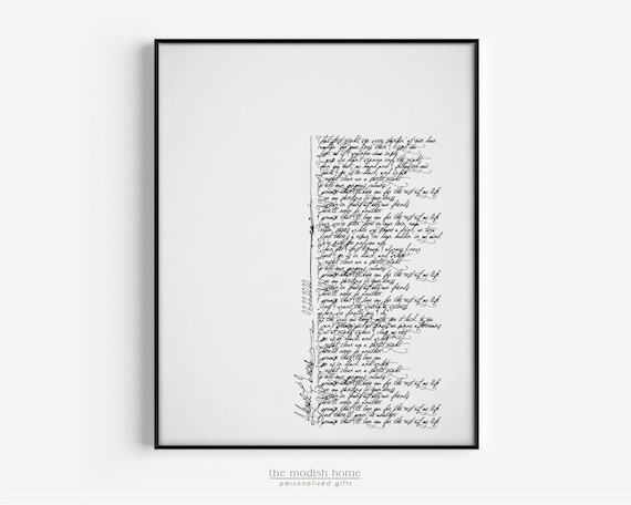 Trouble Lyrics Print -  Israel