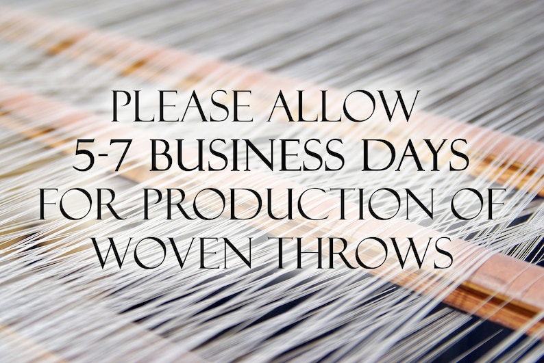 Woven Cotton Throw Custom Song Lyrics 2nd Anniversary Gift Etsy