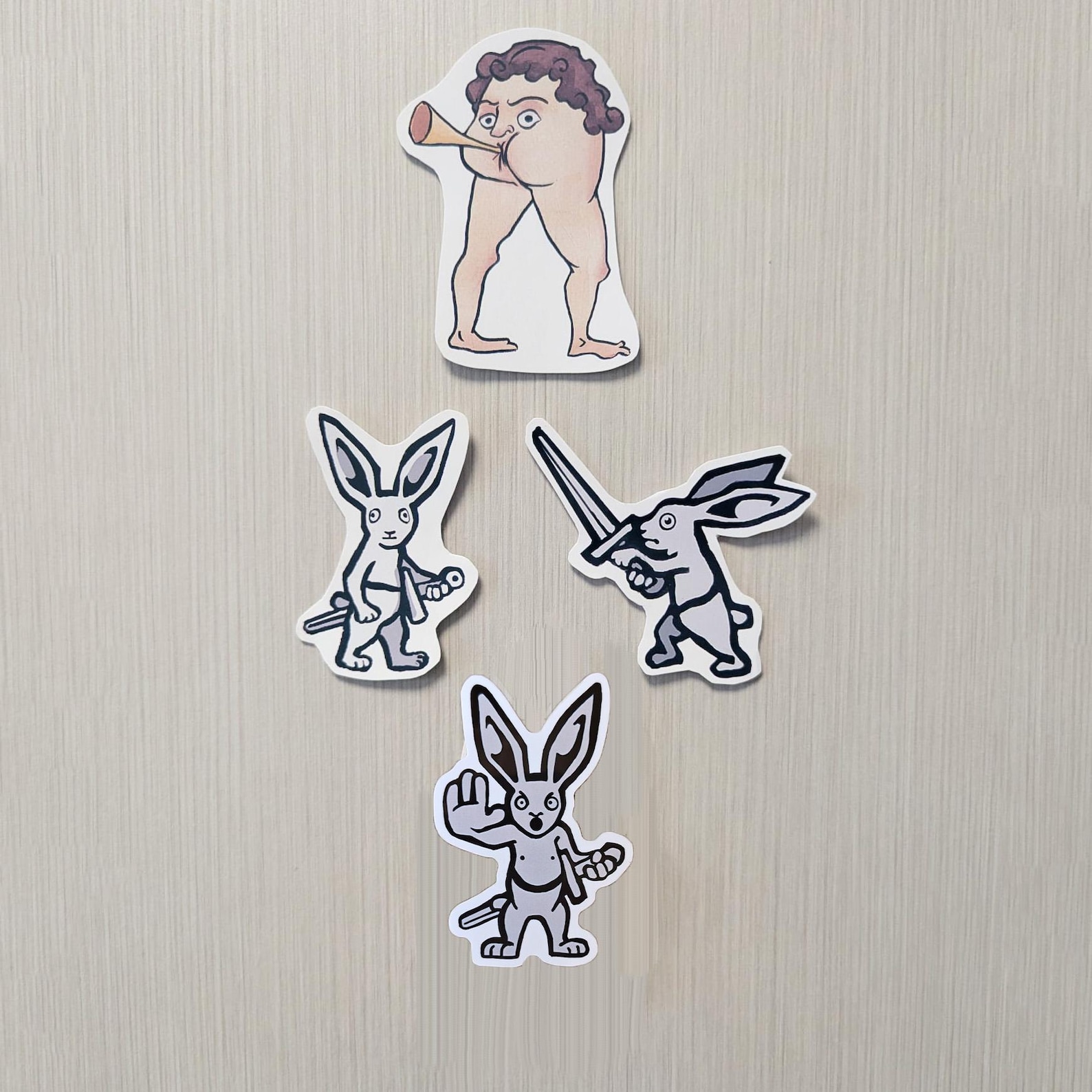 Kingdom Come Deliverance 2 Vinyl Stickers, Medieval Rabbits, Tavern ...