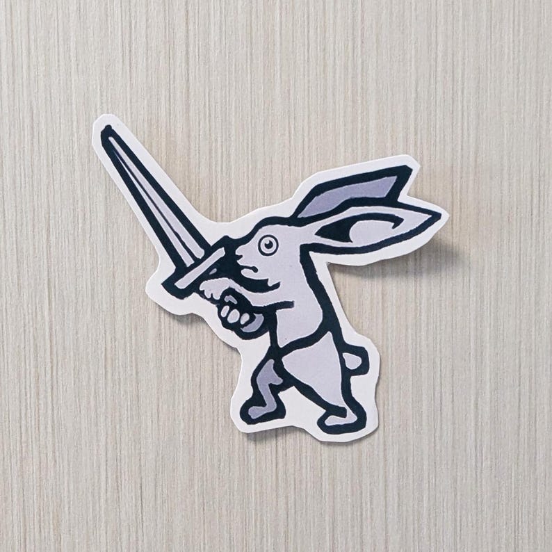 Kingdom Come Deliverance 2 Vinyl Stickers, Medieval Rabbits, Tavern ...