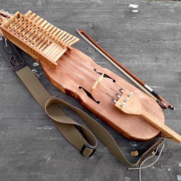 Nyckelharpa, Key Fiddle, Viola di Teclas, Keyed Fiddle (Moraharpa, Tagelharpa, Jouhikko, Key Fidel, instrument folklorique suédois)