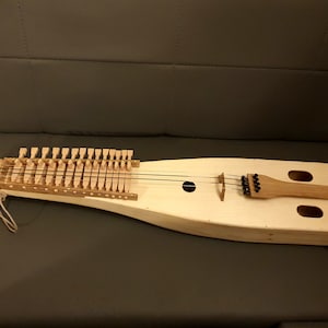 Esseharpa (predecessor of Nyckelharpa like the Moraharpa, keyed fiddle - similar to hurdy gurdy)