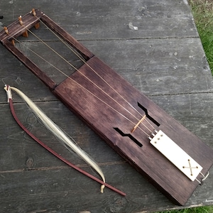 Tagelharpa/Talharpa/Jouhikko (viking/medieval/scandinavian instrument Viking, Middle Ages, Scandinavian string instrument)