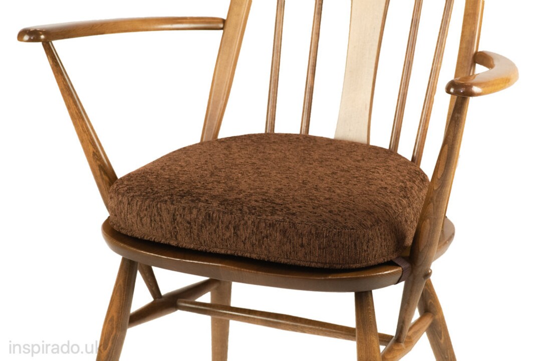 Seat Cushions NEW for Ercol Windsor Dining Chairs in Chenille Fabric Etsy Canada