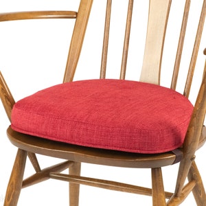 PRE-ORDER Red Colour Palette Seat Cushions (NEW) for Ercol Windsor Dining Chairs