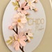 Paper Flower Cherry Blossom Tree Template DIY Project for - Etsy