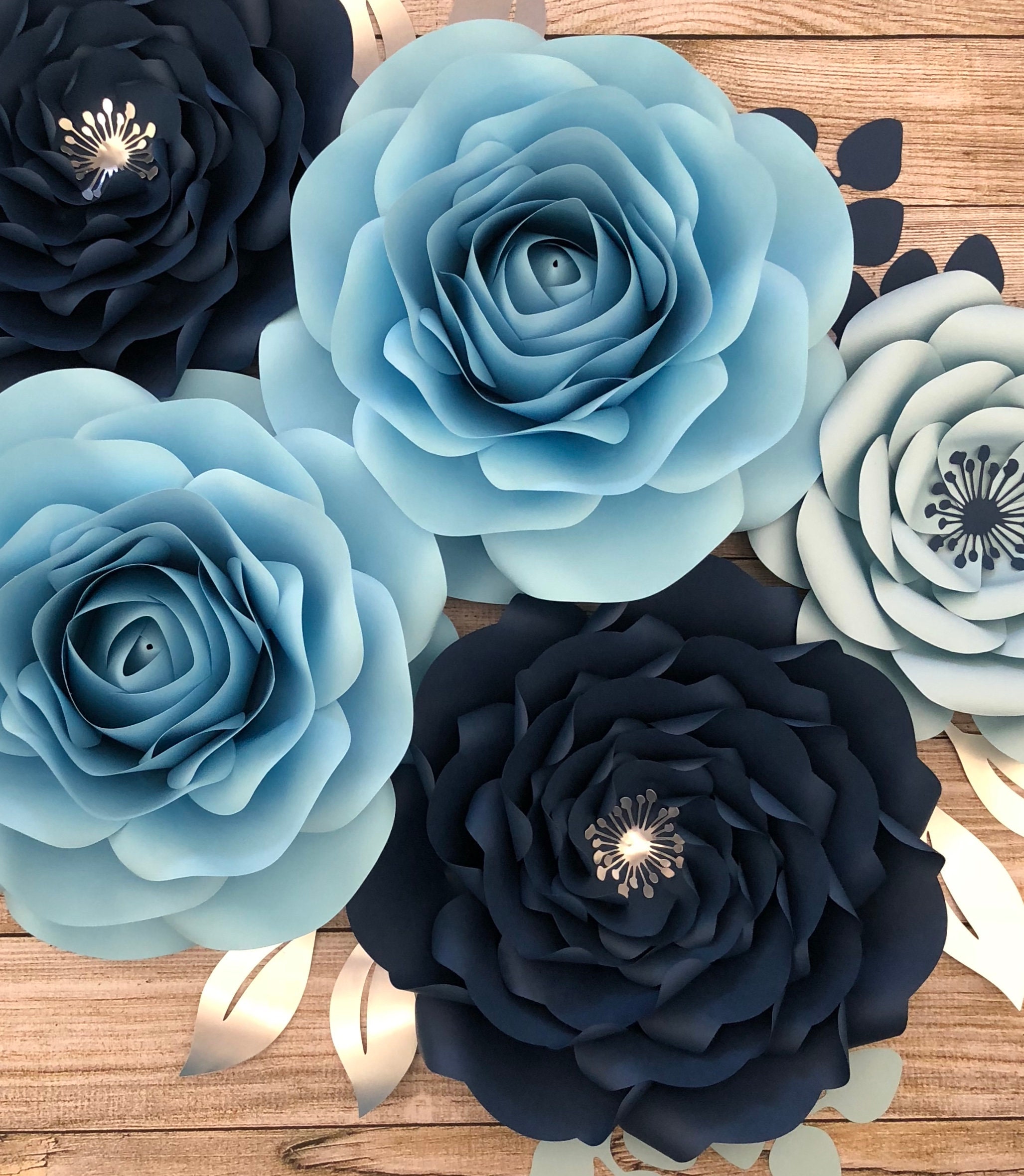 PDF Paper Flower Template DIY Paper Flower for Event Decor Etsy Canada