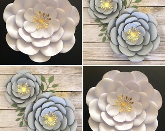 DIY Paper Flower Template: SVG/PNG Files, Re-sizable
