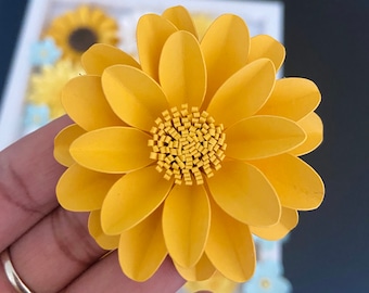 Small Paper Flower Template: SVG Cut File for Cricut, Cameo (Digital Download)