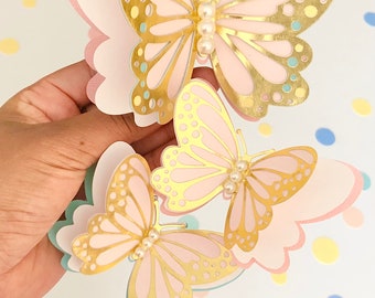 3D Butterfly SVG: Cut File for Cricut & Silhouette (PNG)
