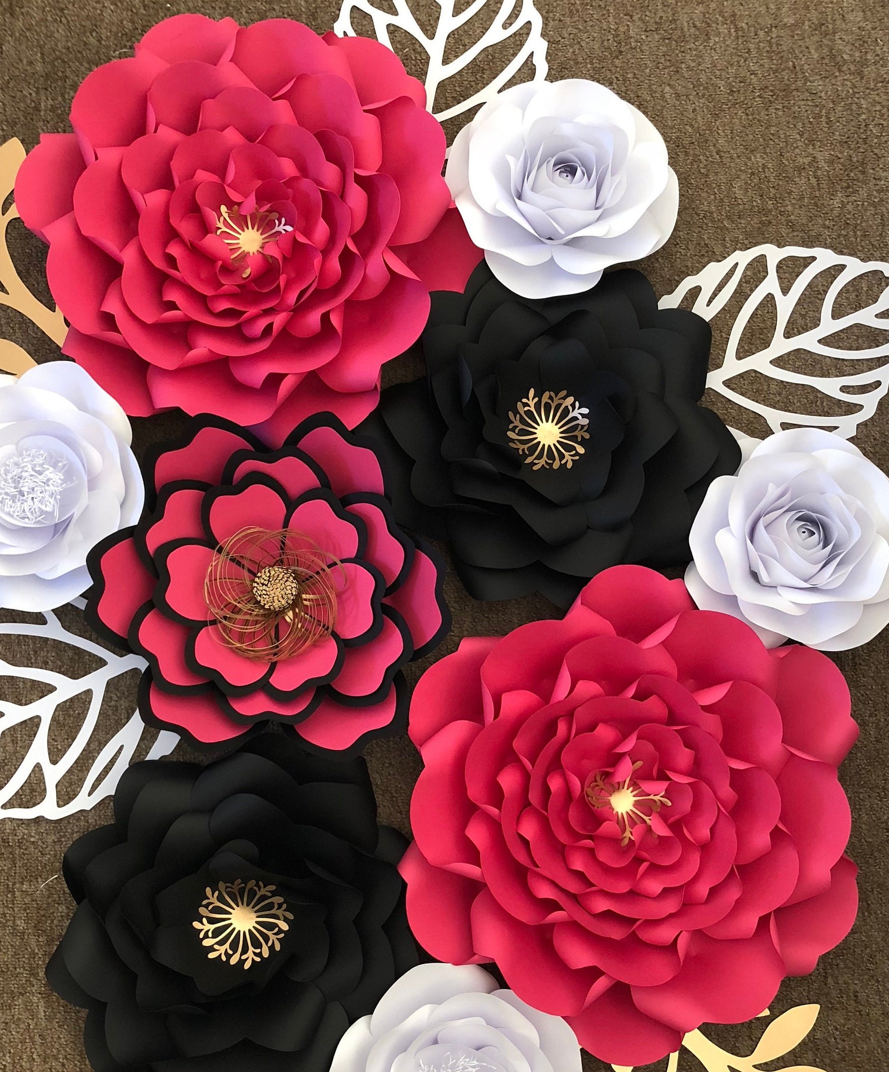 PDF Paper Flower Template DIY Paper Flower for Event Decor Etsy Canada
