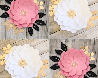 DIY Paper Flower Template: 7 Sizes for Event Decor (PDF)