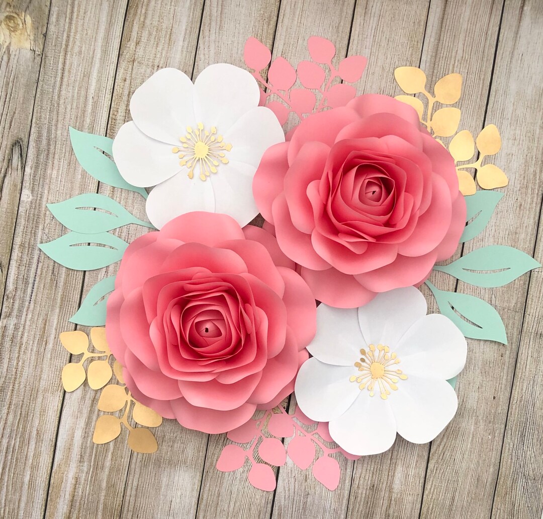 paper flowers templates for large paper flowers and giant flowers