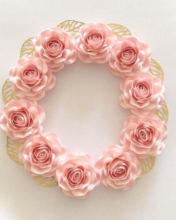 Pequeña plantilla de rosa de flores de papel Mini para - Etsy México Pequeña plantilla de rosa de flores de papel Mini para - Etsy México