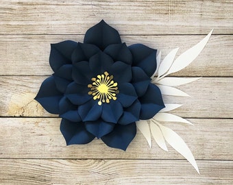 DIY Paper Flower Template: Printable Trace & Cut Files (PDF)