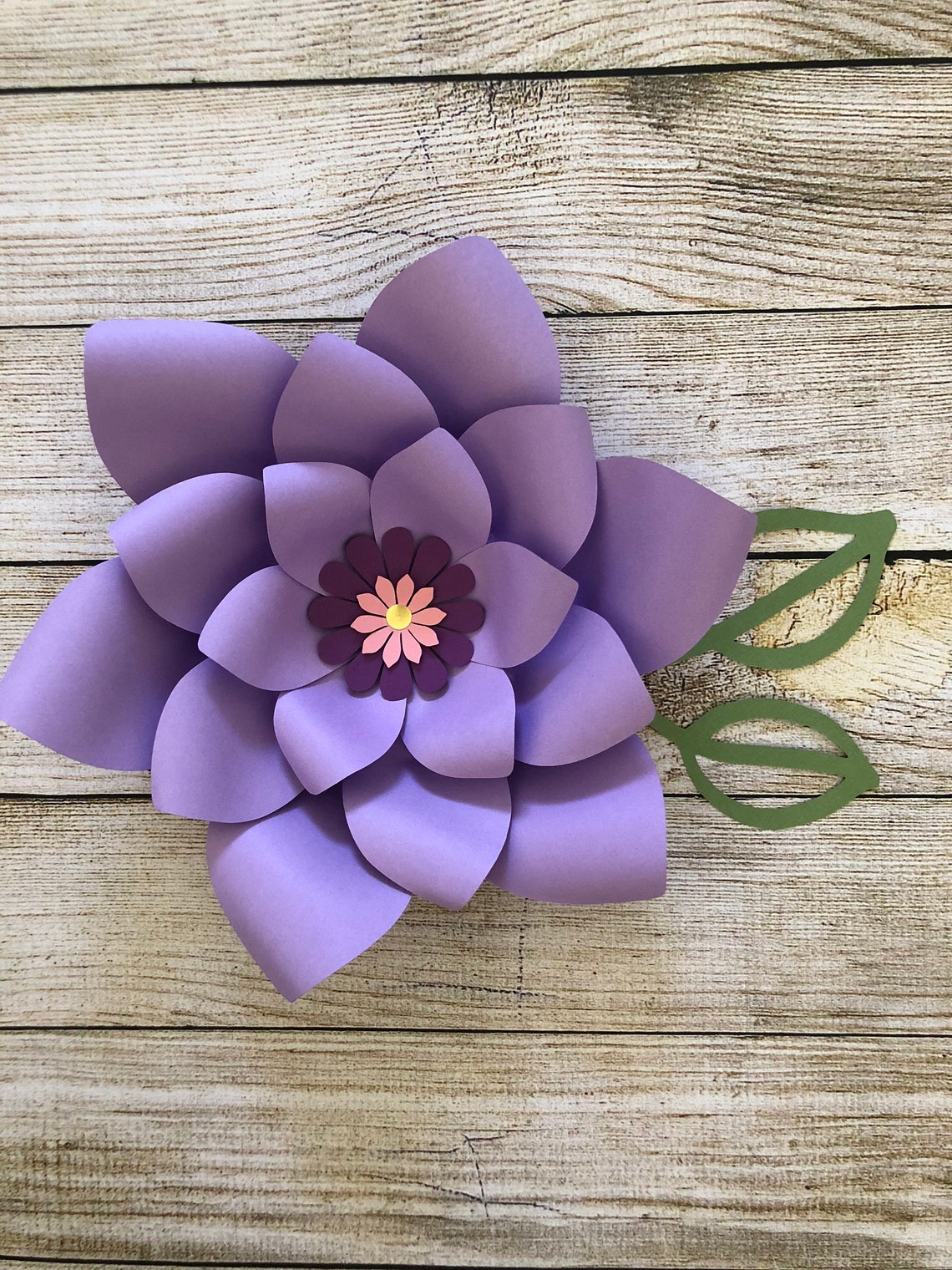 Paper Flowers Template for Large Paper Flowers and Giant Etsy Paper Flowers Template for Large Paper Flowers and Giant Etsy