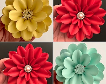 Small Paper Flower Template: DIY Nursery & Wedding Decor (PDF)