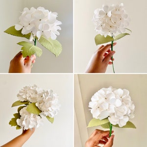 Modello di viburno a forma di palla di neve con fiori di carta, lavoretti fai da te in carta per matrimoni, file di taglio SVG, PNG, SILHOUETTE ridimensionabili per Cricut e Cameo