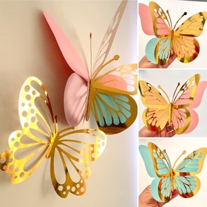 Giant Butterfly Cut File: SVG, PNG, Studio3 - Party Decor (Digital Download)