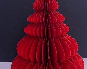 Modèle de sapin de Noël en papier 3D, Cricut, Silhouette, PDF (téléchargement numérique)