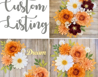Paper Flowers Template Bundle