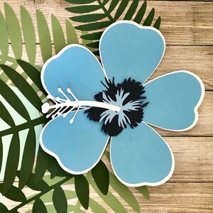 Hibiscus Paper Flower Template: SVG Cut File for Cricut, Silhouette ...