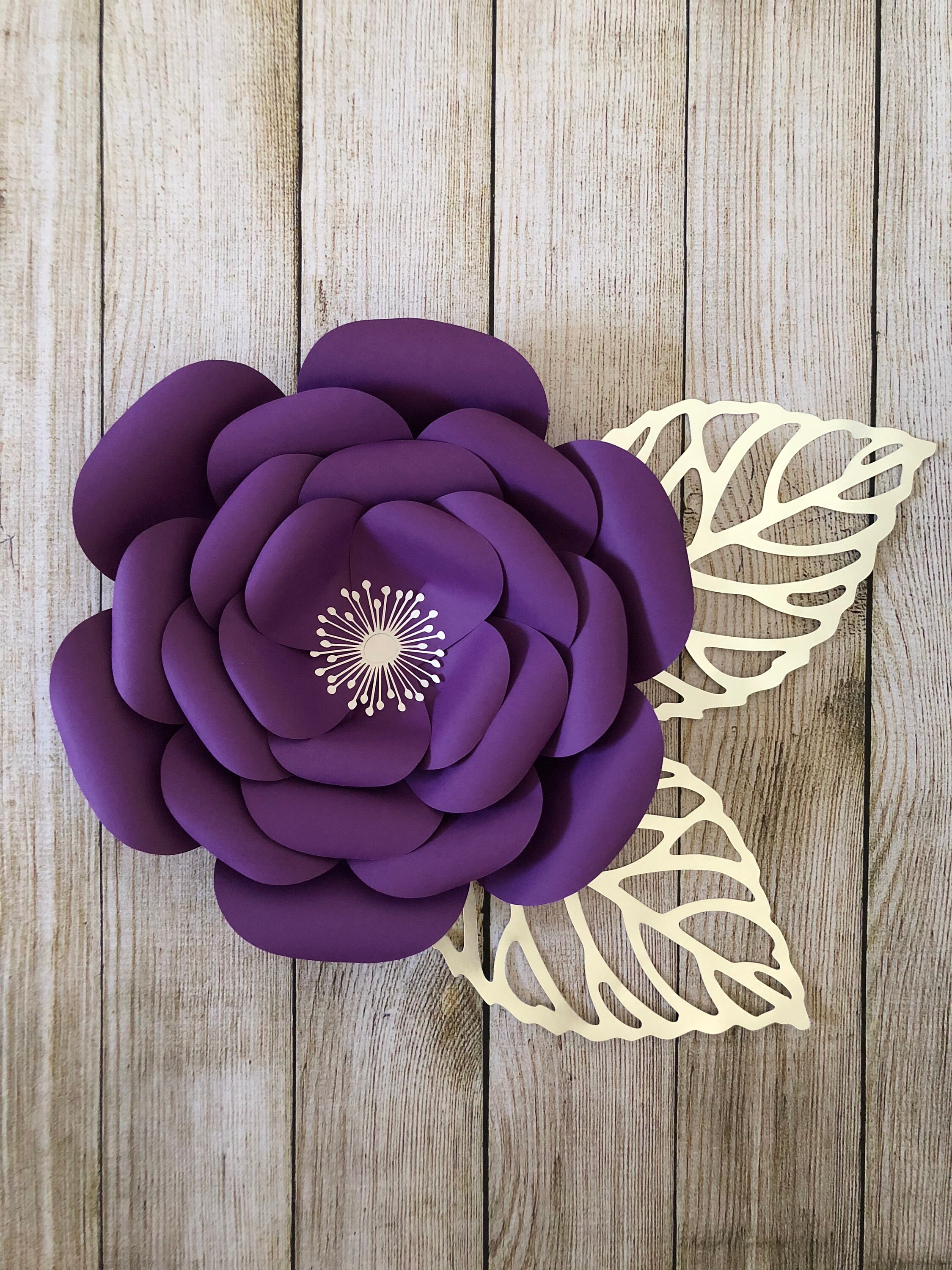 PDF Paper Flower Template DIY Paper Flower for Event Decor Etsy Canada